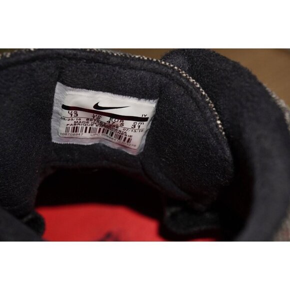 Nike SB Stefan Janoski Max Mid - Tweed Black/Brown - Size 13 - Rare Skate Shoes - Picture 9 of 16